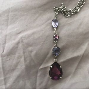 Four stone necklace